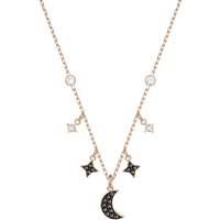 Collana Swarovski Donna Duo Moon in Lega metallica Cristallo 5429737 - 5429737